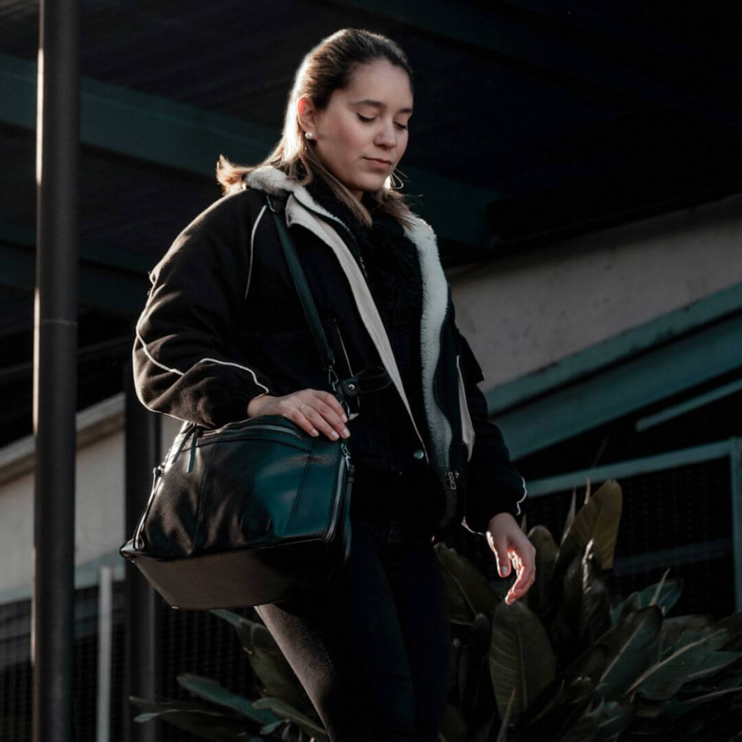 Camille | Sac Zippé Élégant | À Épaule
