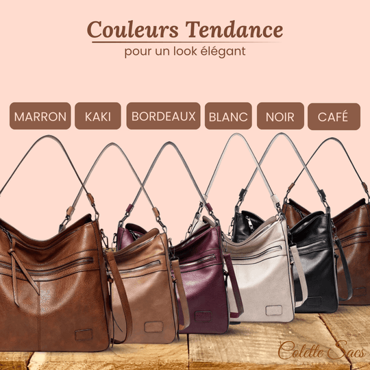 Camille | Sac Zippé Élégant | À Épaule