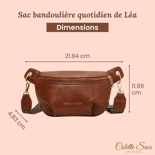 Léa | Bandoulière du Quotidien | À Épaule