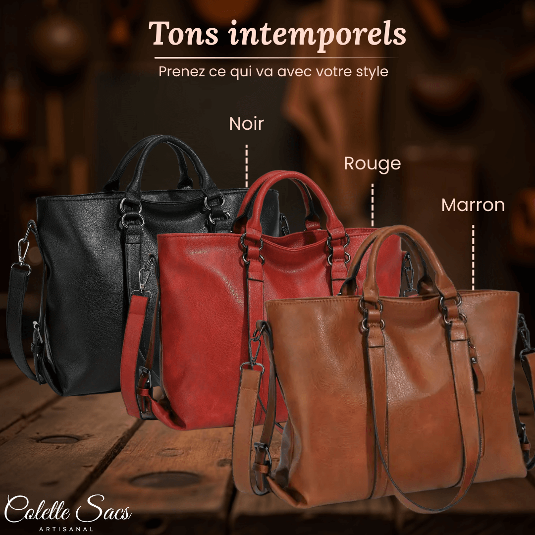 Adèle | Compagnon Intemporel du Quotidien | Convertible à Épaule