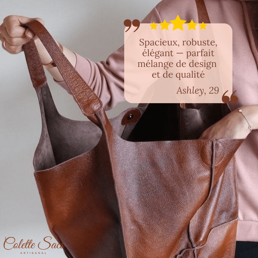 Apolline | Cabas Élégant et Sobre | Cabas