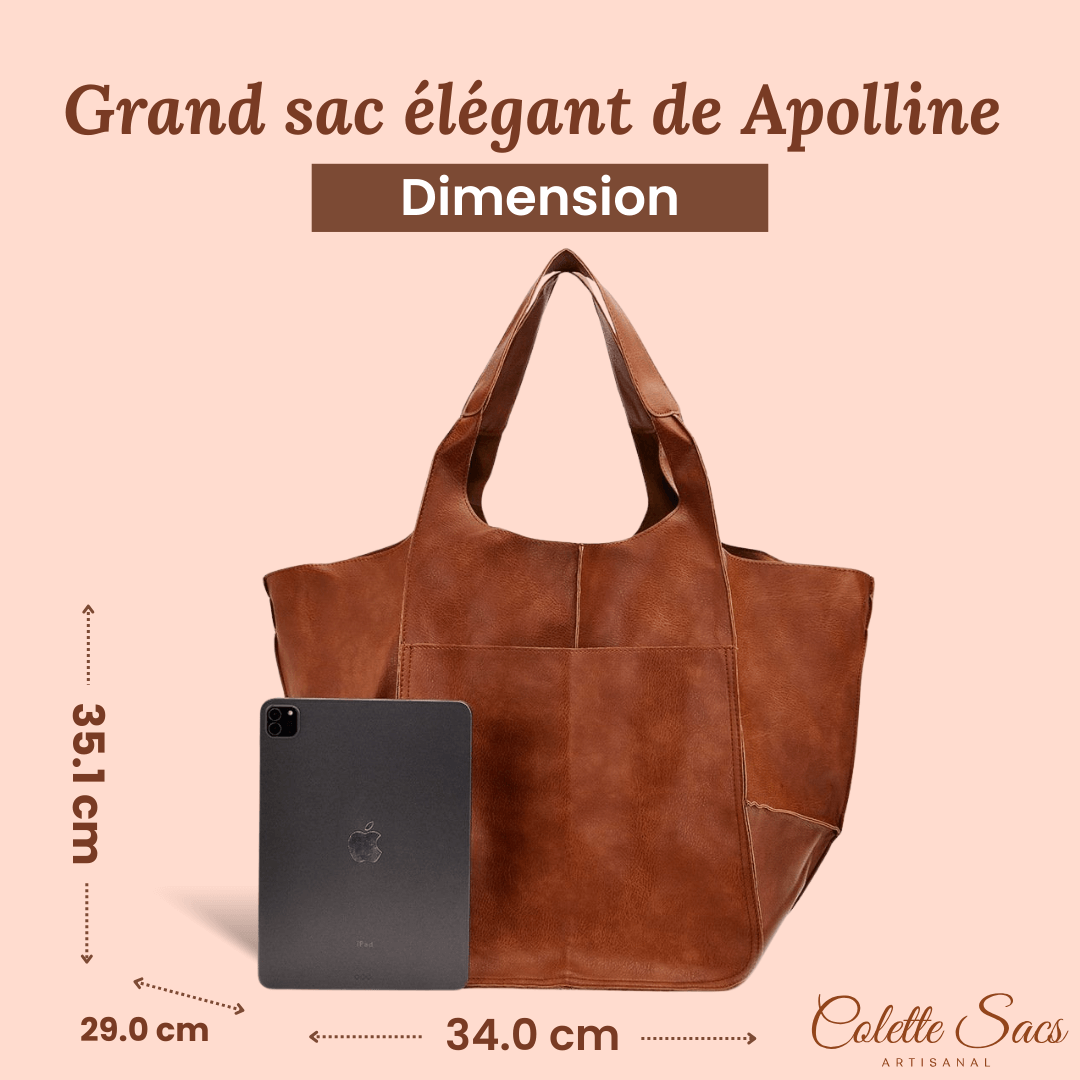 Apolline | Cabas Élégant et Sobre | Cabas
