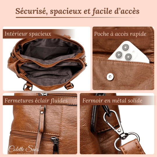 Cristelle | Compagnon Structuré | Sac à Main