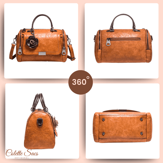 Jeanne | Sac Baril Poli | Sacoche