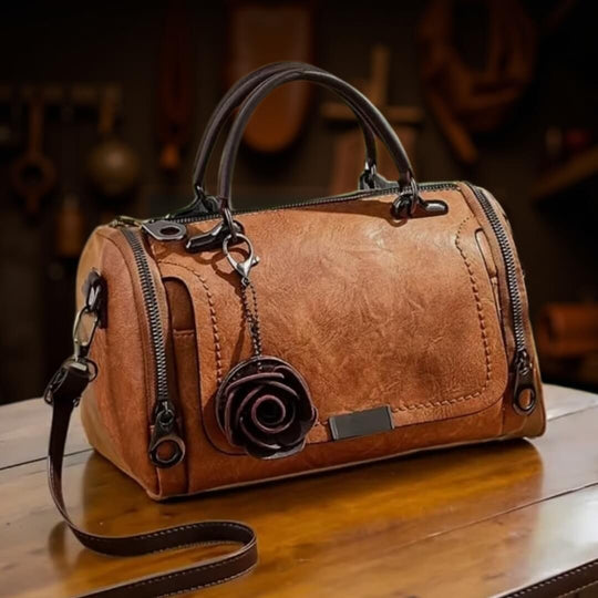 Jeanne | Sac Baril Poli | Sacoche