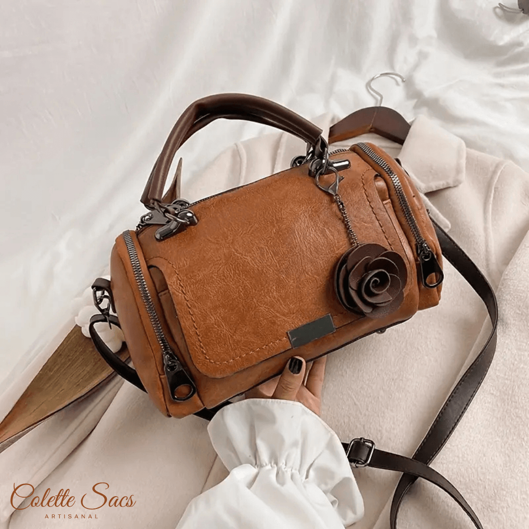 Jeanne | Sac Baril Poli | Sacoche