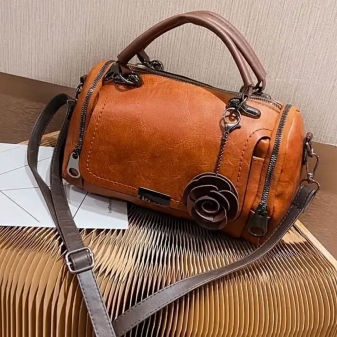Jeanne | Sac Baril Poli | Sacoche