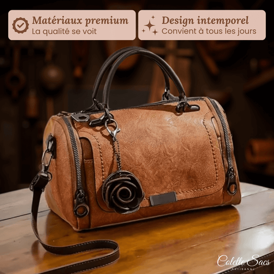 Jeanne | Sac Baril Poli | Sacoche