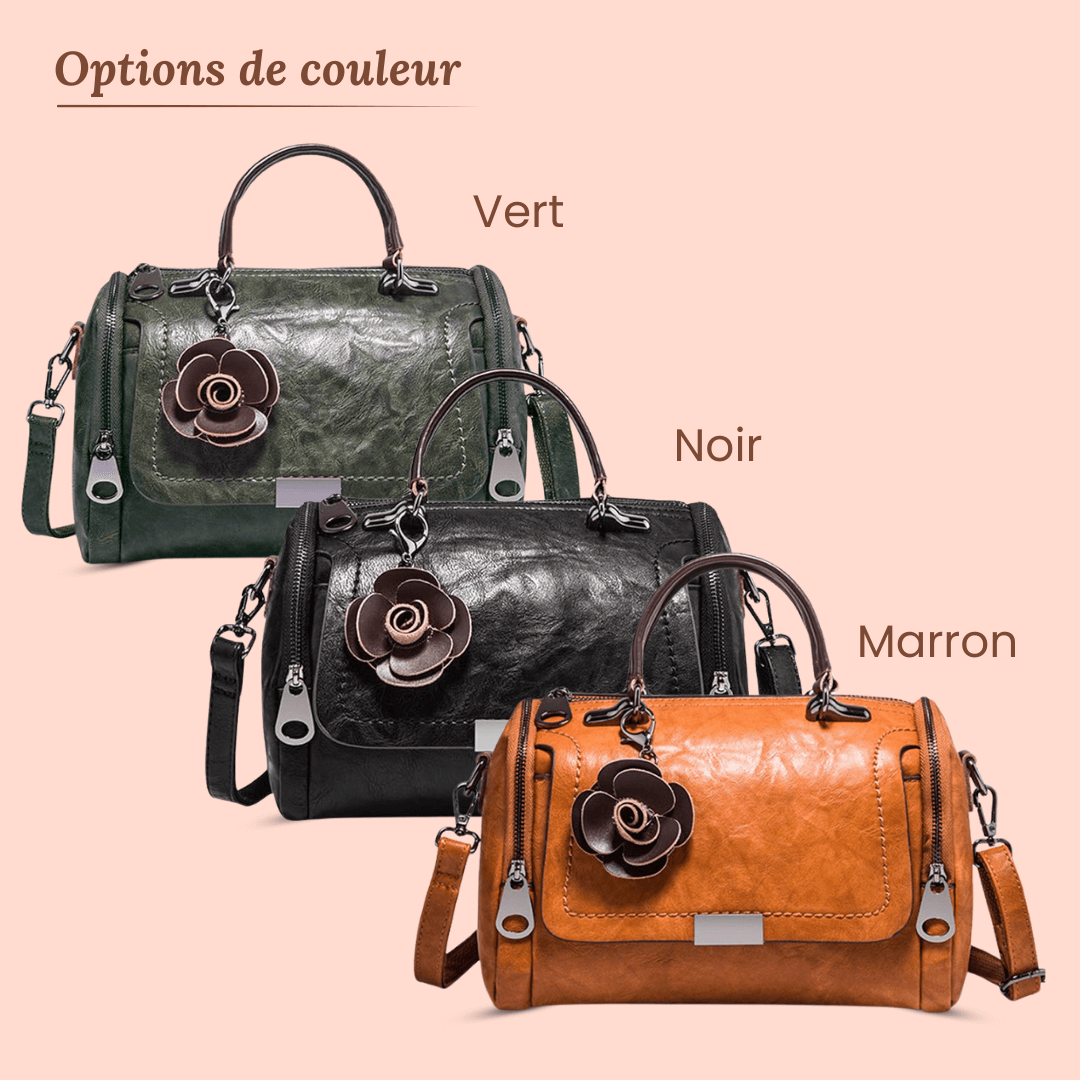 Jeanne | Sac Baril Poli | Sacoche