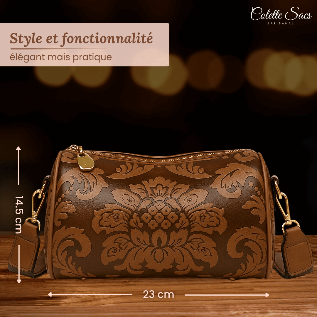 Léonie | Charme Vintage en Baril | Bandoulière