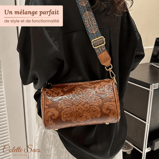 Léonie | Charme Vintage en Baril | Bandoulière
