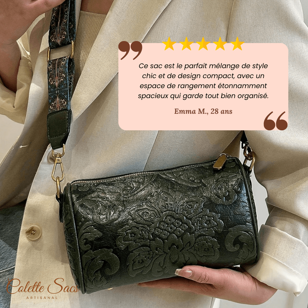 Léonie | Charme Vintage en Baril | Bandoulière