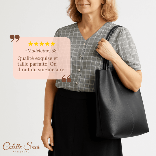 Élisa | Grand Cabas Élégant | Sac à Main