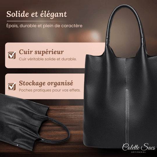 Élisa | Grand Cabas Élégant | Sac à Main