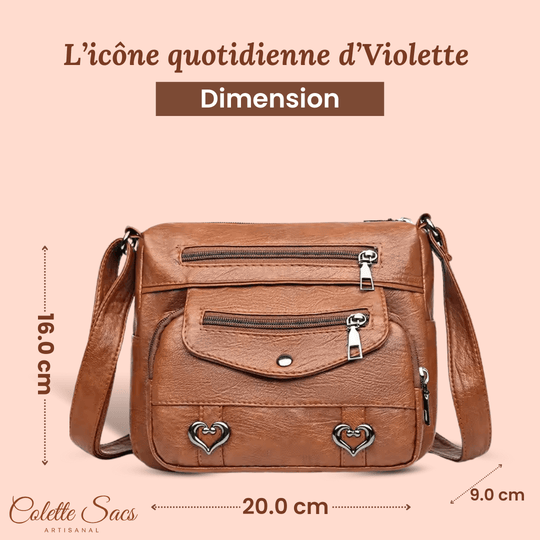 Violette | Icône du Quotidien | Bandoulière