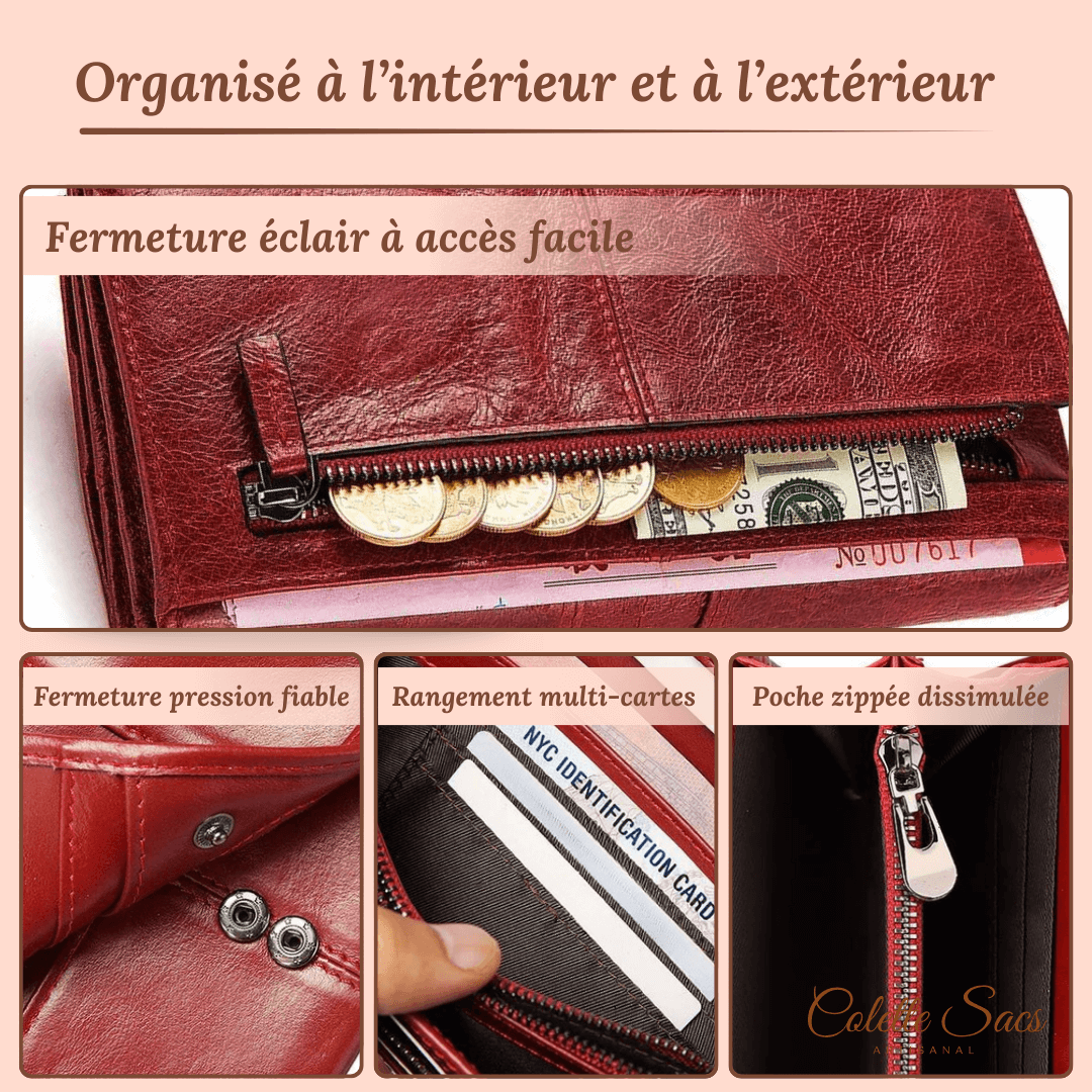 Sidonie | Gardien Élégant | Portefeuille